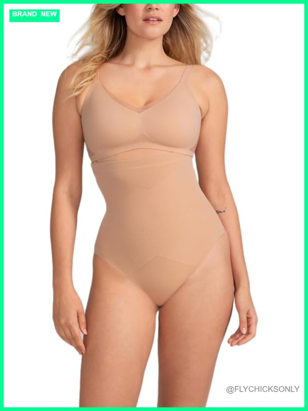High Compression Shapewear Thong - Level 5 - Never Rolls Down